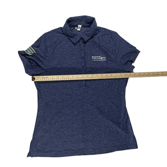Under Armour Golf Heat Gear Performance Polo Womens size Large - Picture 3 of 8